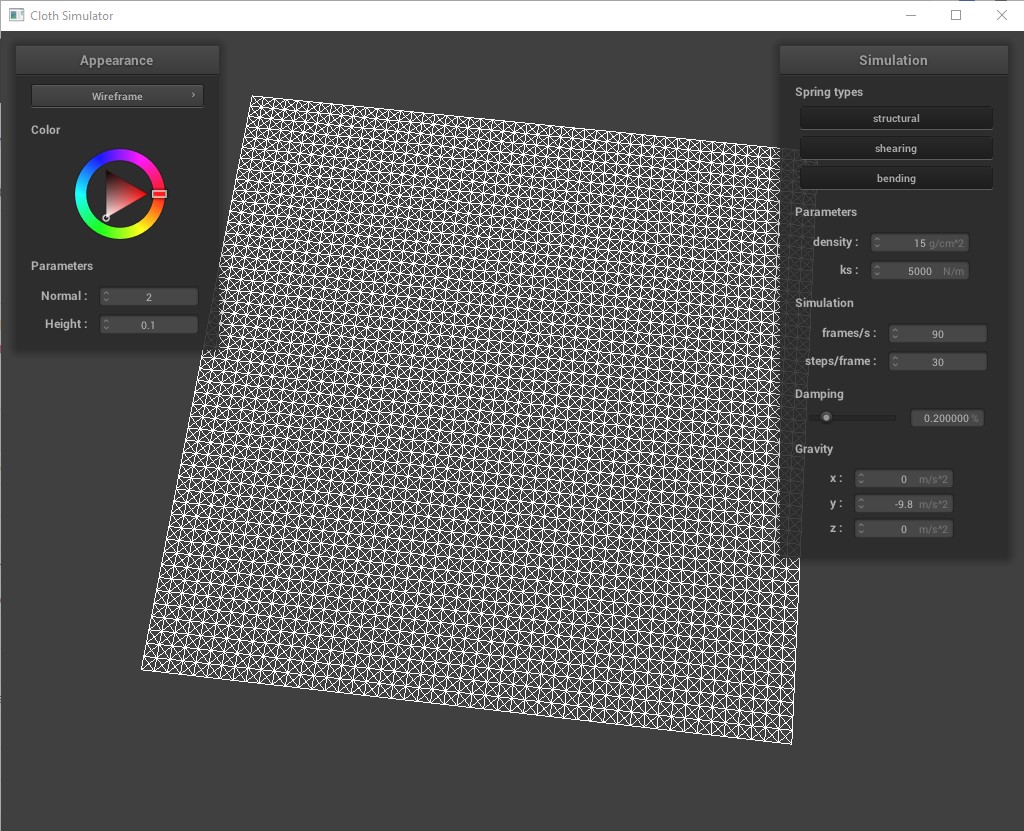 CS 184 Cloth Simulation